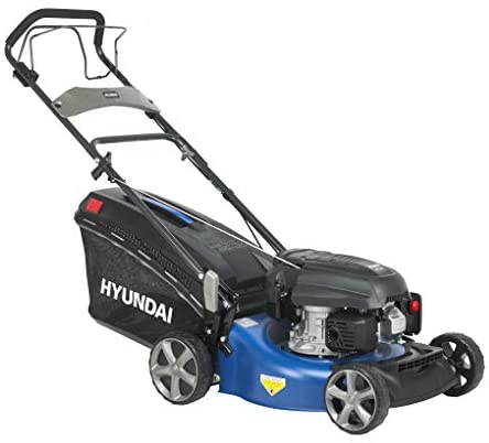 HYUNDAI BenzinRasenmäher, Benzinmäher mit Radantrieb/SelbstAntrieb